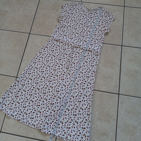 Reformation Mini Rose Rockwell Midi Dress 12 - Picture 13 of 15